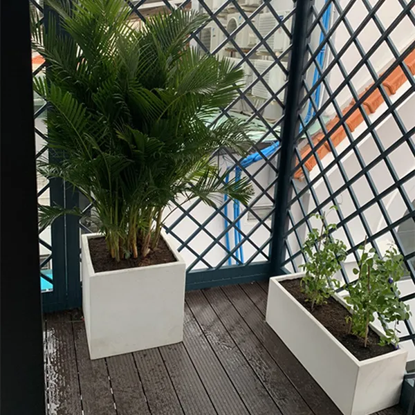 Chậu Đá Mài Chữ Nhật 30x30x60cm