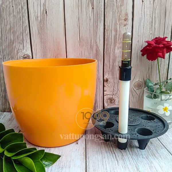 Chậu Trồng Cây Tự Dưỡng 18.5x16cm