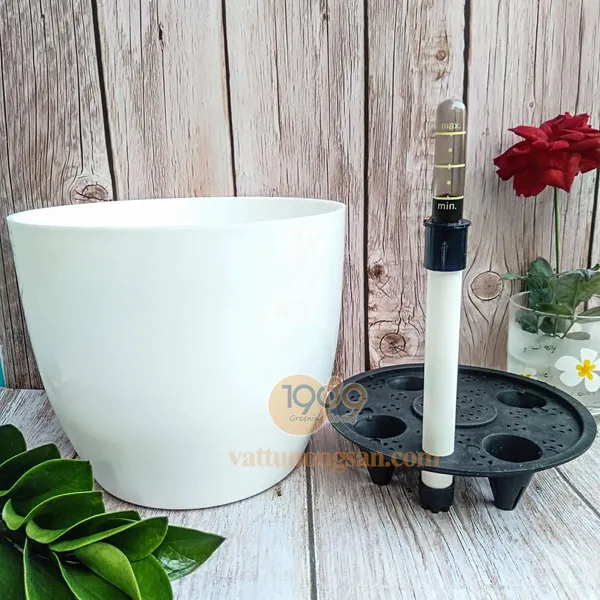 Chậu Trồng Cây Tự Dưỡng 18.5x16cm