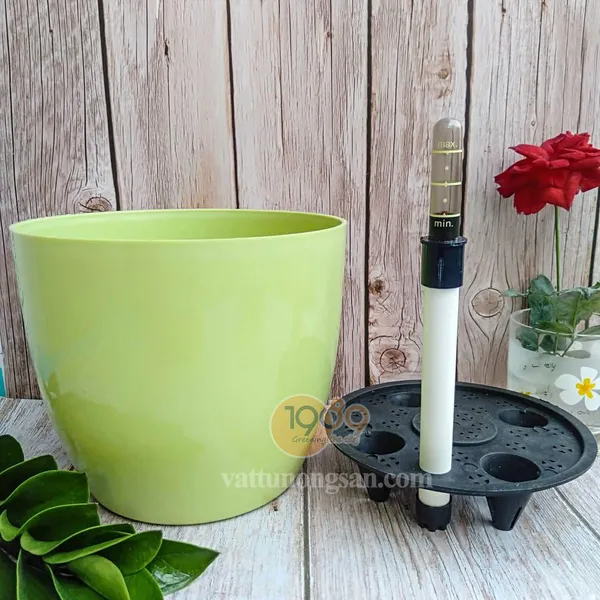 Chậu Trồng Cây Tự Dưỡng 18.5x16cm