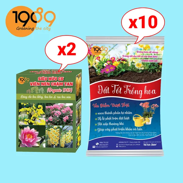Combo Đất Tốt Trồng Hoa