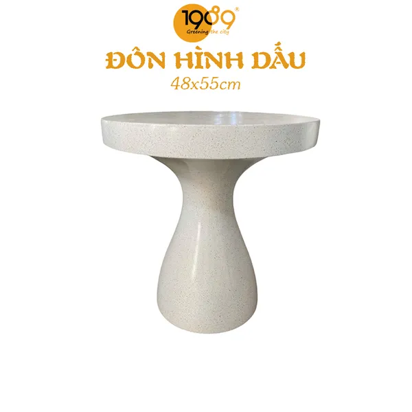Đôn Xi Măng Đá Mài Hình Dấu
