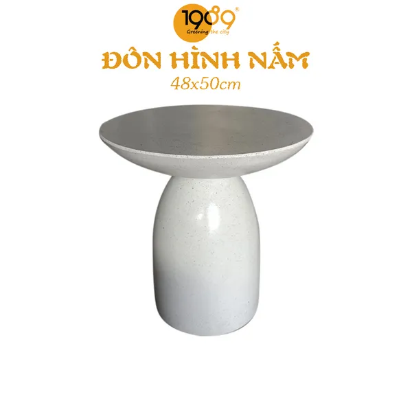 Đôn Xi Măng Đá Mài Hình Nấm
