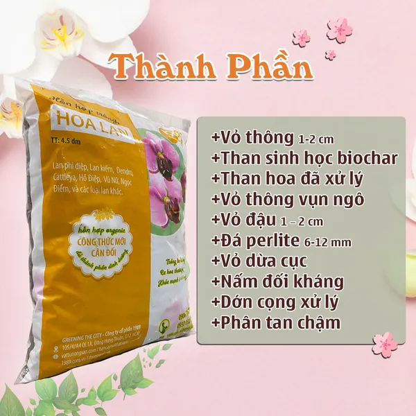 Hỗn Hợp Trồng Hoa Lan