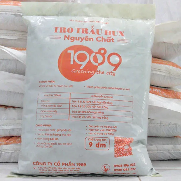 Giá Thể Tro Trấu Hun 1989