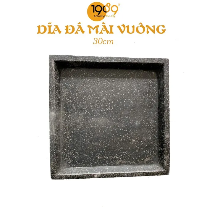 Dĩa Đá Mài Vuông 30cm