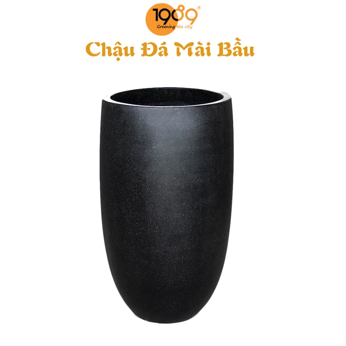 Chậu Đá Mài Bầu 37x60