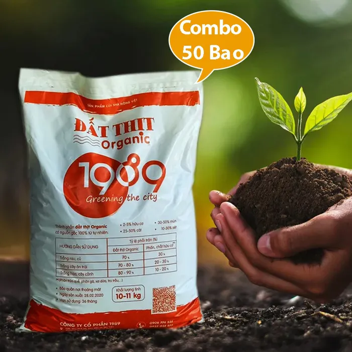 Combo 50 bao Đất Thịt Trồng Cây