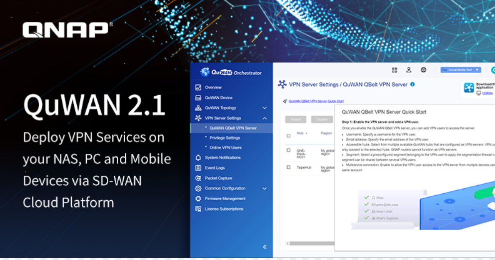 phiên bản QuWAN 2.1 phiên bản QuWAN 2.1