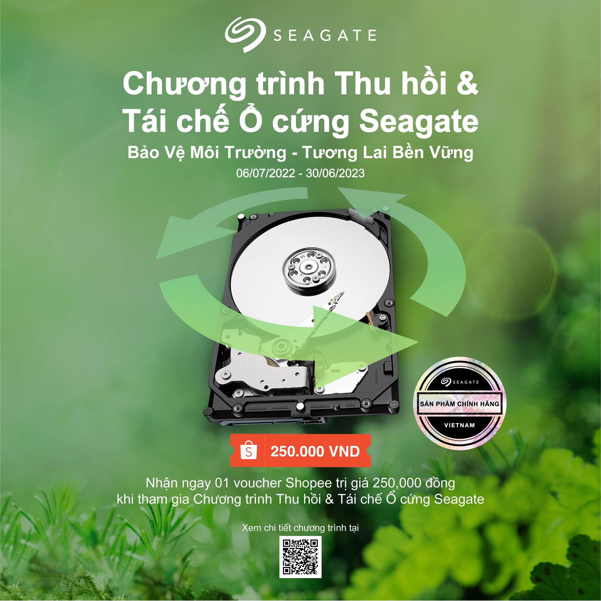 Seagate khởi động chương trình Thu hồi và tái chế ổ cứng tại Việt Nam Seagate khởi động chương trình Thu hồi và tái chế ổ cứng tại Việt Nam