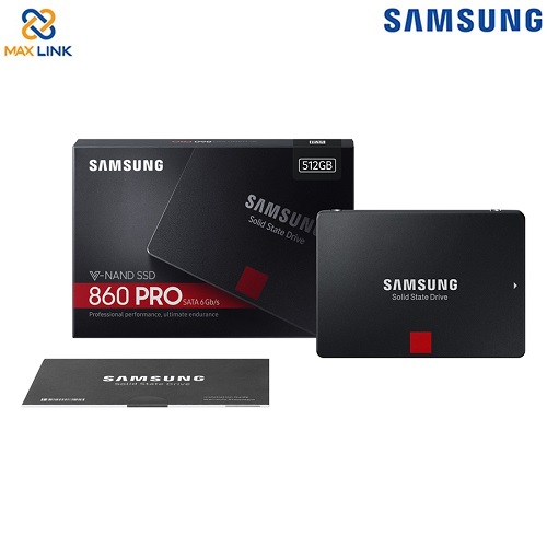 Ổ cứng SAMSUNG SSD 860 PRO 512GB MZ-76P512BW Ổ cứng SAMSUNG SSD 860 PRO 512GB MZ-76P512BW
