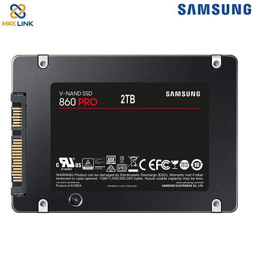 Ổ cứng SAMSUNG SSD 860 PRO 2TB MZ-76P2T0BW Ổ cứng SAMSUNG SSD 860 PRO 2TB MZ-76P2T0BW