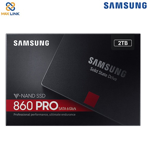 Ổ cứng SAMSUNG SSD 860 PRO 2TB MZ-76P2T0BW Ổ cứng SAMSUNG SSD 860 PRO 2TB MZ-76P2T0BW
