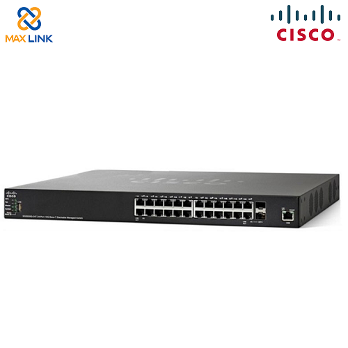 Cisco SG350X-24P 24-port Gigabit POE Stackable Switch Cisco SG350X-24P 24-port Gigabit POE Stackable Switch