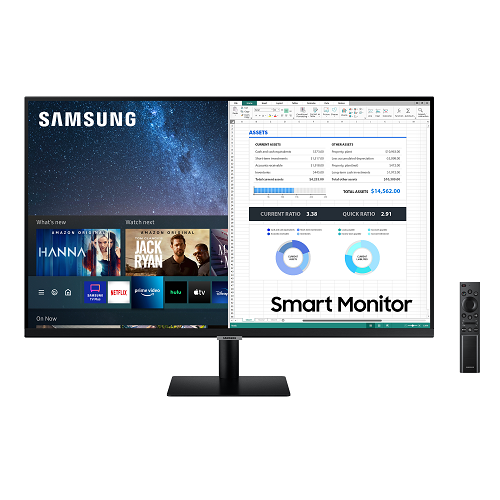 Màn hình thông minh Samsung 27inch LS27AM500NEXXV Smart monitor