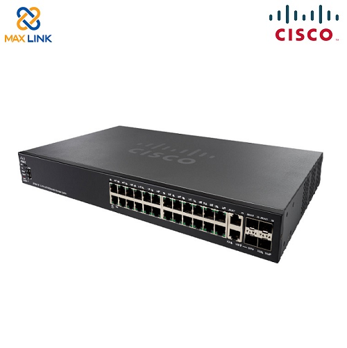Cisco SF550X-24 24-port 10/100 Stackable Switch Cisco SF550X-24 24-port 10/100 Stackable Switch