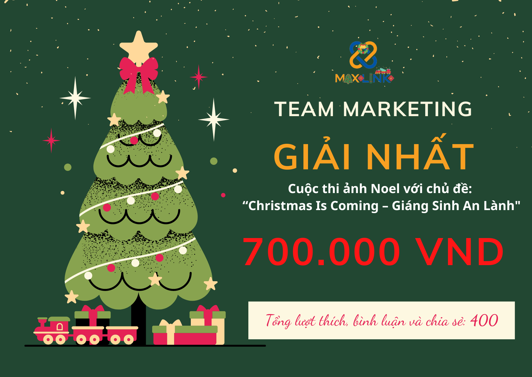 Giải Nhất cuộc thi “Christmas Is Coming – Giáng Sinh An Lành“ Giải Nhất cuộc thi “Christmas Is Coming – Giáng Sinh An Lành“