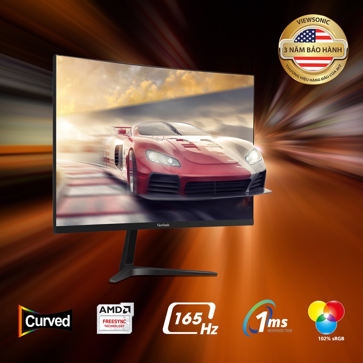 Màn hình cong gaming ViewSonic VX2718-PC-MHD Màn hình cong gaming ViewSonic VX2718-PC-MHD