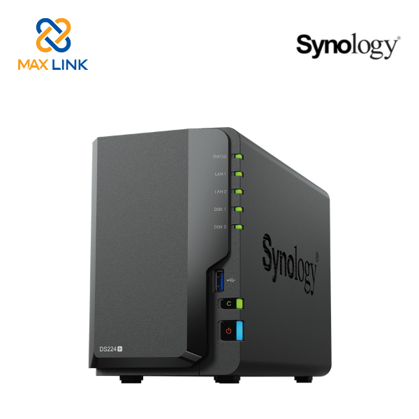 Thiết bị lưu trữ mạng NAS Synology DS224+ Thiết bị lưu trữ mạng NAS Synology DS224+