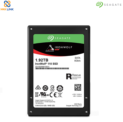 Ổ cứng SEAGATE SSD IronWolf 110 ZA1920NM10011 Ổ cứng SEAGATE SSD IronWolf 110 ZA1920NM10011