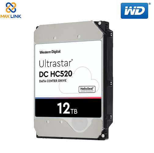 Ổ cứng WD HDD Enterprise ULTRASTAR DC HC520 12TB 3.5" SATA 0F30146 Ổ cứng WD HDD Enterprise ULTRASTAR DC HC520 12TB 3.5" SATA 0F30146
