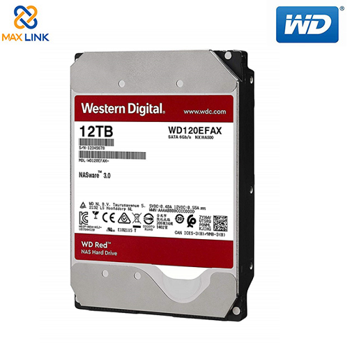Ổ cứng HDD NAS WD Red 12TB Sata3 5400rpm WD120EFAX Ổ cứng HDD NAS WD Red 12TB Sata3 5400rpm WD120EFAX