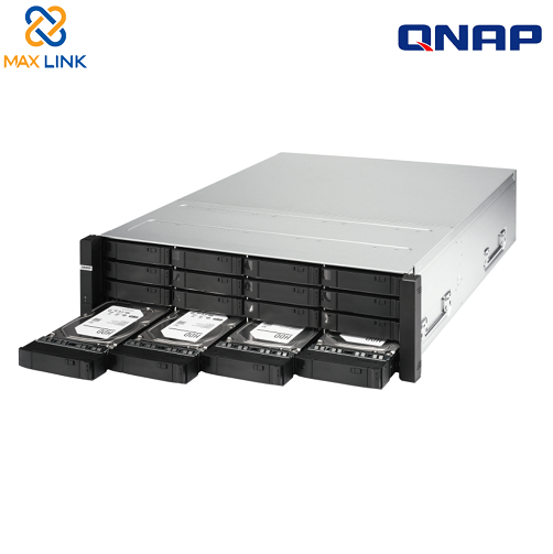 Thiết bị lưu trữ mạng NAS Qnap ES1686dc-2142IT-128G Thiết bị lưu trữ mạng NAS Qnap ES1686dc-2142IT-128G