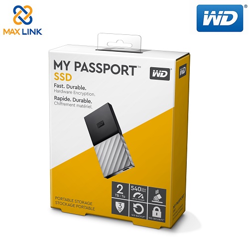 Ổ cứng WD My Passport SSD 2TB WDBKVX0020PSL-WESN