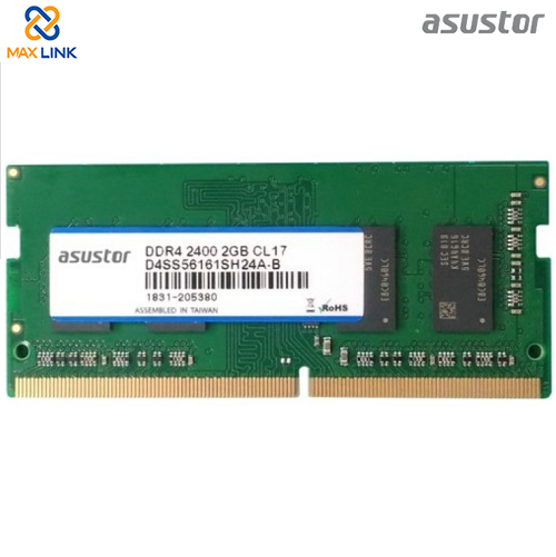 RAM Asustor DDR4 SODIMM 2GB AS-2GD4 RAM Asustor DDR4 SODIMM 2GB AS-2GD4