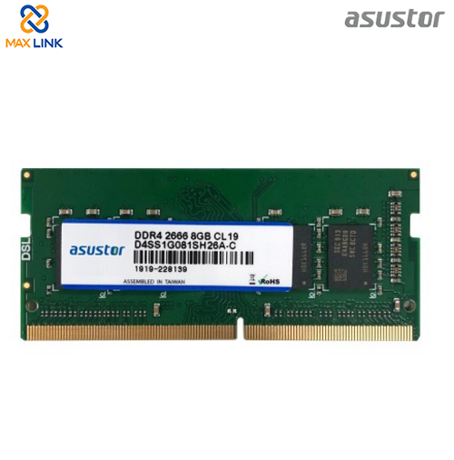 RAM Asustor DDR4 SODIMM 8GB AS-8GD4 RAM Asustor DDR4 SODIMM 8GB AS-8GD4