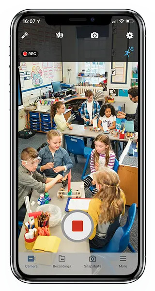 Các tính năng trên điện thoại di động cho Surveillance Station của bạn Các tính năng trên điện thoại di động cho Surveillance Station của bạn