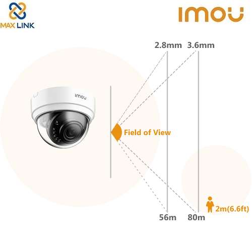 Camera wifi ngoài trời 4MP DAHUA IMOU Dome Lite 4MP IPC-D42P Camera wifi ngoài trời 4MP DAHUA IMOU Dome Lite 4MP IPC-D42P
