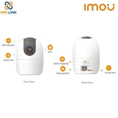 Camera wifi trong nhà 4MP DAHUA IMOU Range 2 IPC-A42P-B Camera wifi trong nhà 4MP DAHUA IMOU Range 2 IPC-A42P-B