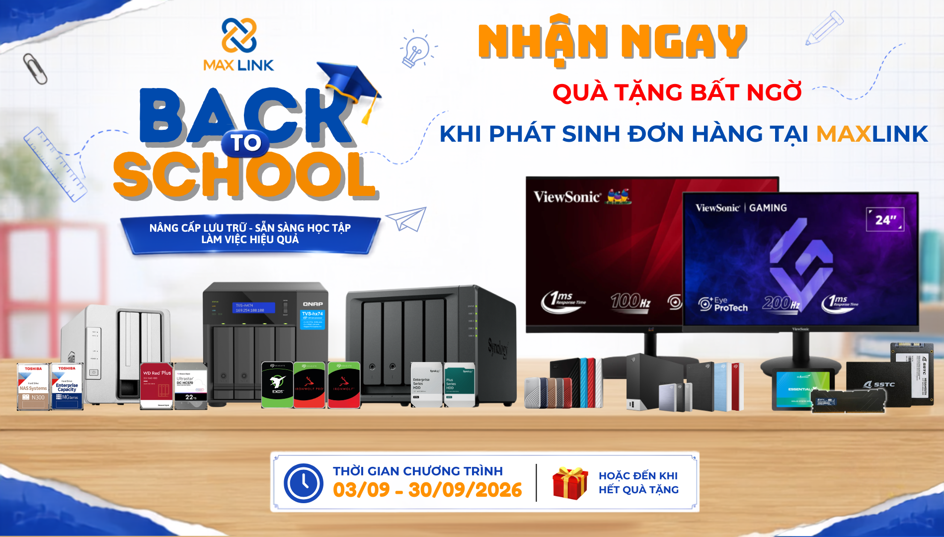 Chương Trình Khuyến Mãi “Back To School 2026” Chương Trình Khuyến Mãi “Back To School 2026”