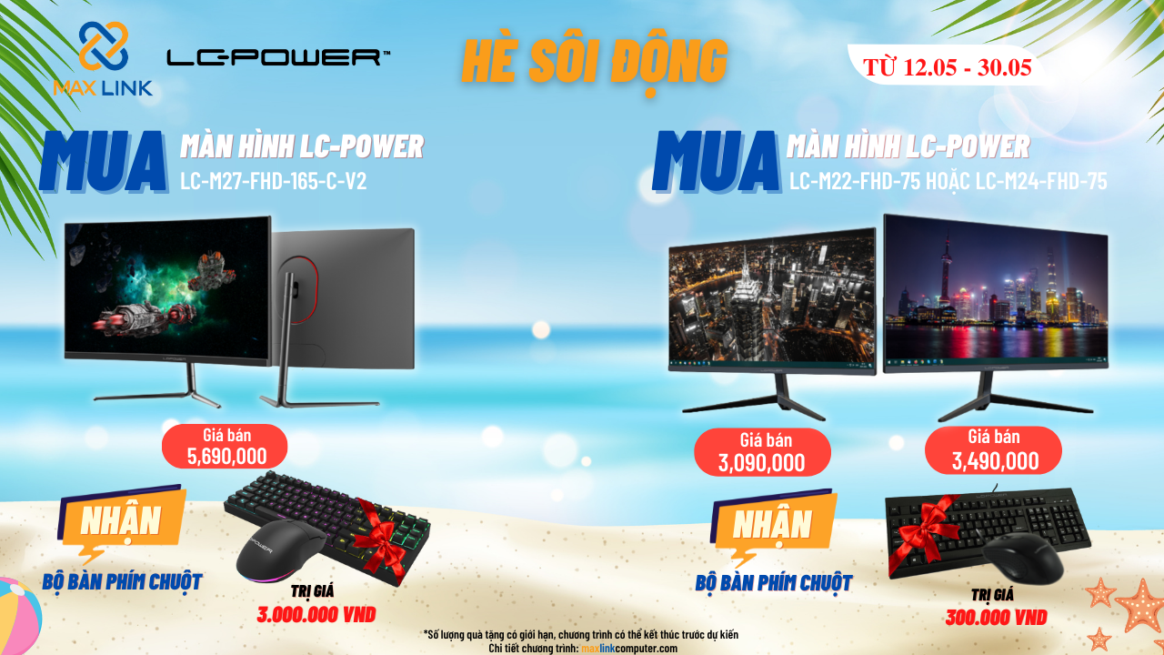 CHƯƠNG TRÌNH MUA MÀN HÌNH LCD LC-POWER TẶNG BỘ CHUỘT + BÀN PHÍM CHƯƠNG TRÌNH MUA MÀN HÌNH LCD LC-POWER TẶNG BỘ CHUỘT + BÀN PHÍM