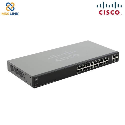 Cisco SG220-26 26-Port Gigabit Smart Switch Cisco SG220-26 26-Port Gigabit Smart Switch