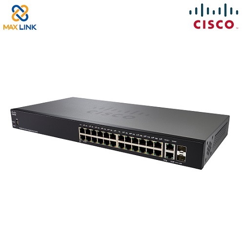 Cisco SG250-26HP 26-port Gigabit PoE Switch Cisco SG250-26HP 26-port Gigabit PoE Switch