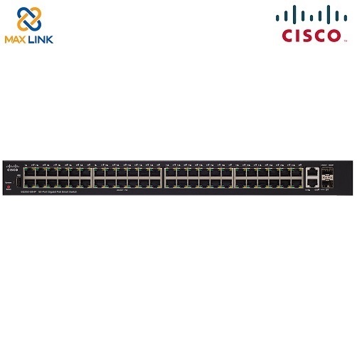 Cisco SG250-50P 50-Port Gigabit PoE Smart Switch Cisco SG250-50P 50-Port Gigabit PoE Smart Switch