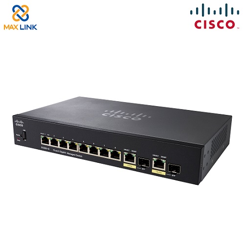Cisco SG350-10 10-port Gigabit Managed Switch Cisco SG350-10 10-port Gigabit Managed Switch