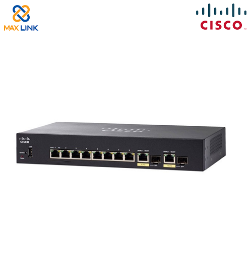 Cisco SG350-10P 10-port Gigabit POE Managed Switch Cisco SG350-10P 10-port Gigabit POE Managed Switch