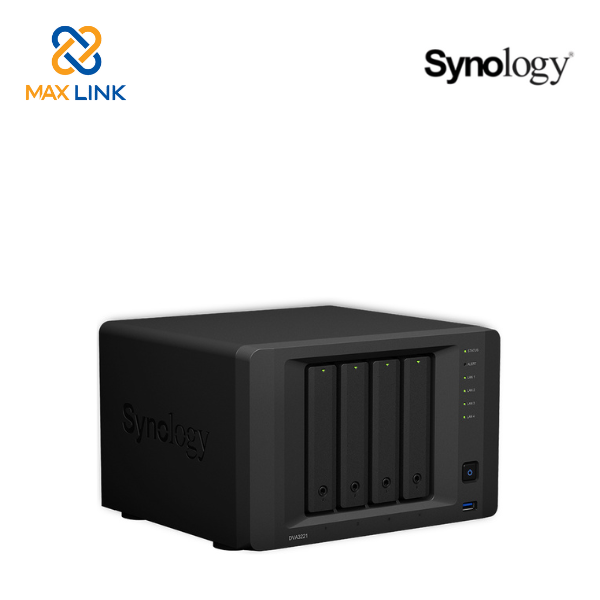 Đầu ghi hình camera Deep Learning NVR Synology DVA3221 Đầu ghi hình camera Deep Learning NVR Synology DVA3221
