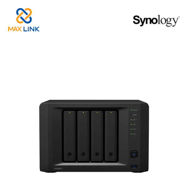 Đầu ghi hình camera Deep Learning NVR Synology DVA3221 Đầu ghi hình camera Deep Learning NVR Synology DVA3221