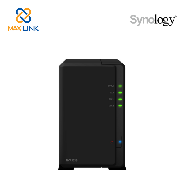 Đầu ghi hình mạng Synology NVR1218 Đầu ghi hình mạng Synology NVR1218