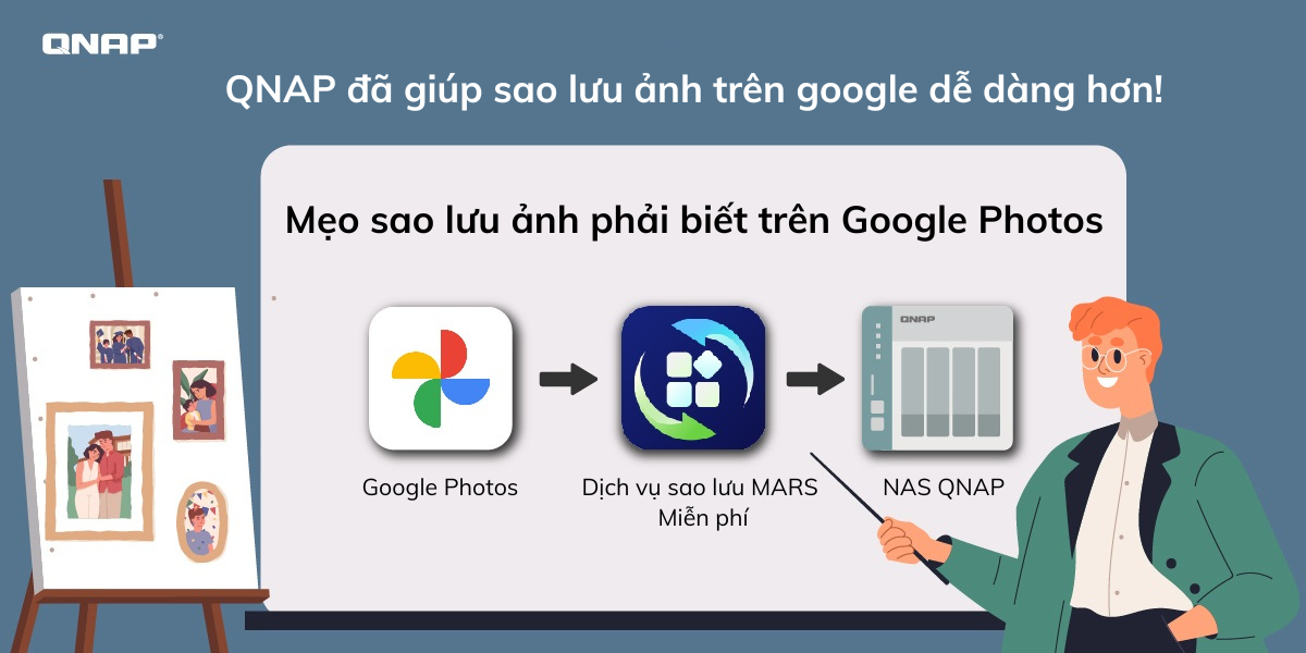 Dễ dàng di chuyển và sao lưu Google Photos của bạn sang QNAP NAS Dễ dàng di chuyển và sao lưu Google Photos của bạn sang QNAP NAS