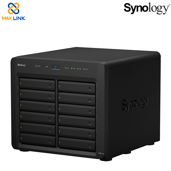 Thiết bị lưu trữ mạng NAS Synology DS3617xsII Thiết bị lưu trữ mạng NAS Synology DS3617xsII