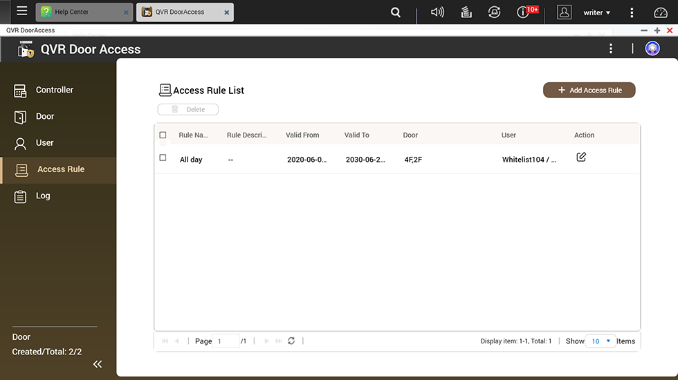 Giải pháp QVR DoorAccess từ QNAP Giải pháp QVR DoorAccess từ QNAP
