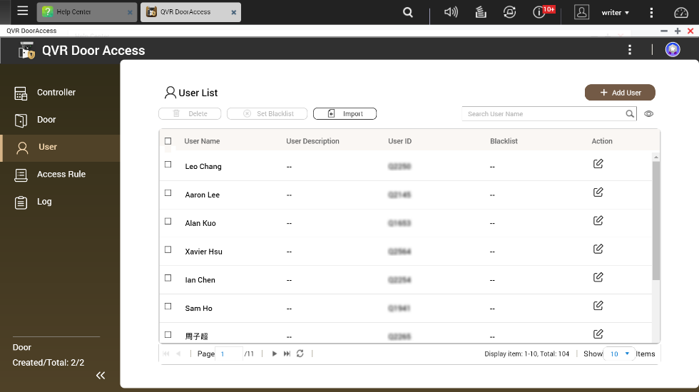 Giải pháp QVR DoorAccess từ QNAP Giải pháp QVR DoorAccess từ QNAP
