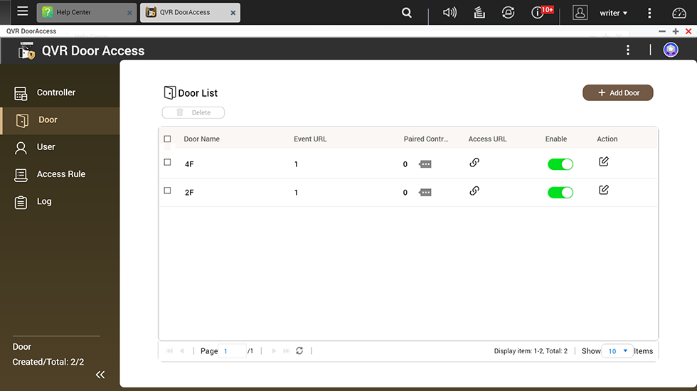Giải pháp QVR DoorAccess từ QNAP Giải pháp QVR DoorAccess từ QNAP