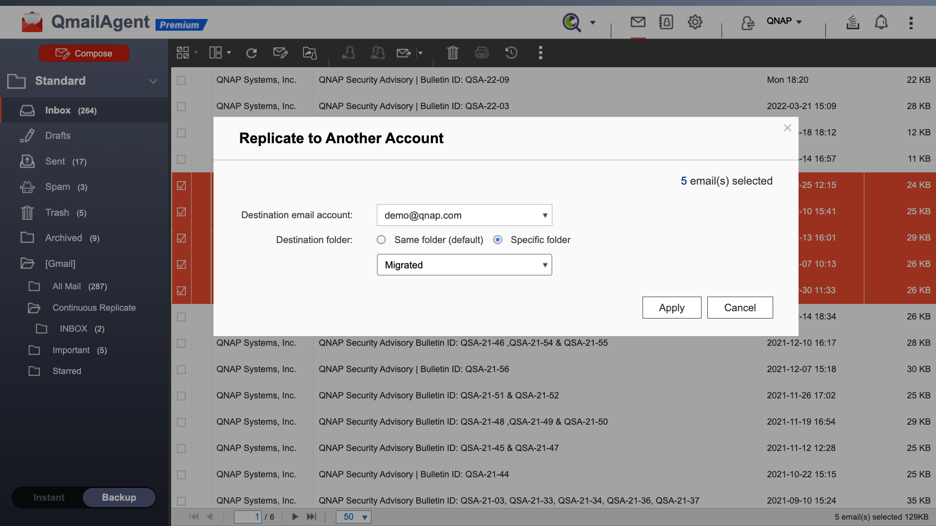 Giải pháp sao lưu email tốt nhất với QmailAgent trên NAS QNAP Giải pháp sao lưu email tốt nhất với QmailAgent trên NAS QNAP