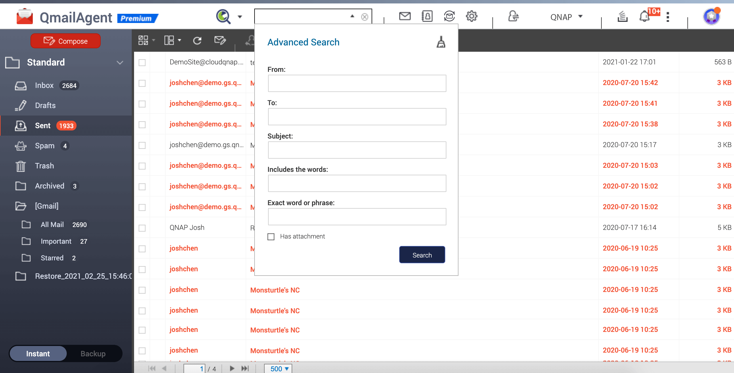 Giải pháp sao lưu email tốt nhất với QmailAgent trên NAS QNAP Giải pháp sao lưu email tốt nhất với QmailAgent trên NAS QNAP